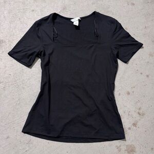 H&M Black Short Sleeve Women's Tee